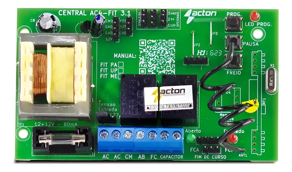 CENTRAL DE COMANDO AC4 FIT PA - ACTON