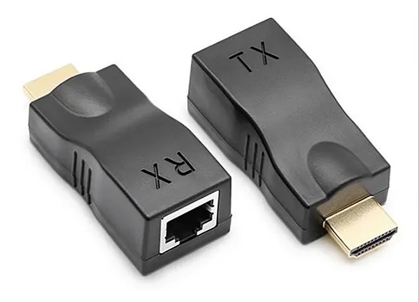 EXTENSOR HDMI 1 CABO 30 MTS RJ45