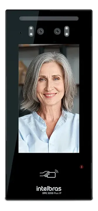 PORTEIRO EXTERNO FACIAL XPE 3200 IP FACE - INTELBRAS*