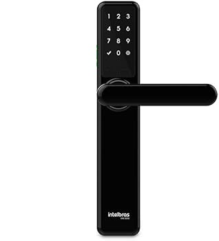 FECHADURA DIGITAL SMART DE EMBUTIR IFR 3000+ C/ MACANETA - INTELBRAS