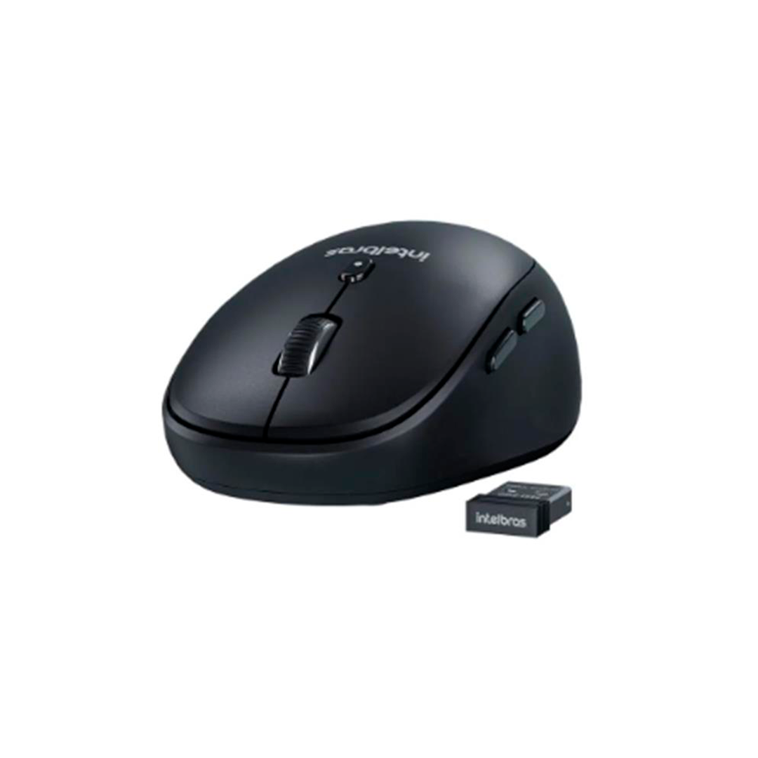 MOUSE MSI100 - SEM FIO PRETO BL - INTELBRAS*