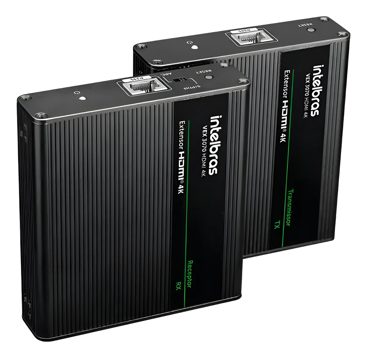 EXTENSOR HDMI 4K + INFRAVERMELHO TX E RX VEX 3070 - INTELBRAS