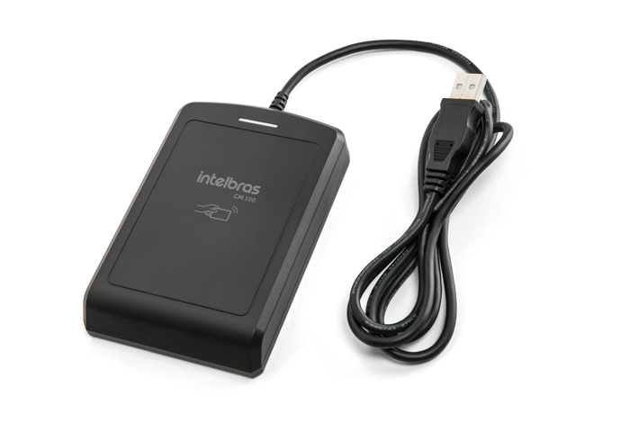 LEITOR CADASTRADOR RFID CM 100 - INTELBRAS