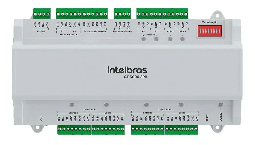 CONTROLADOR DE ACESSO CT 3000 2PB INTELBRAS