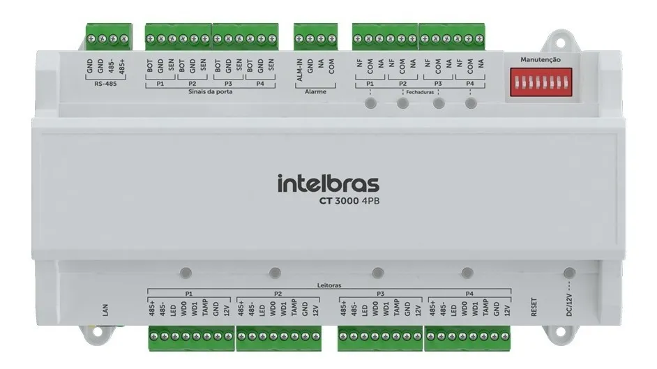 CONTROLADOR DE ACESSO CT 3000 4PB INTELBRAS*