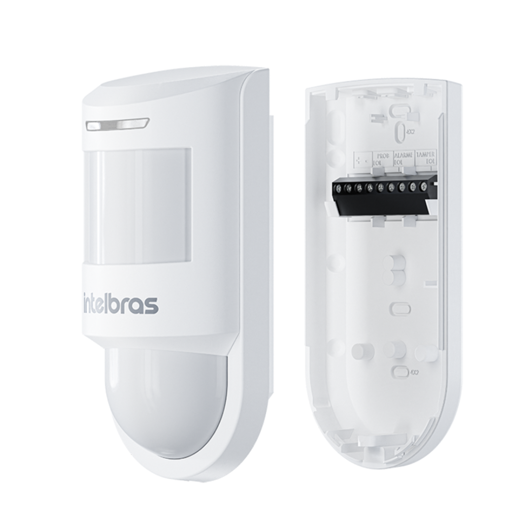 SENSOR INFRAVERMELHO PASSIVO C/FIO IVP 9000 MW MASK - INTELBRAS*