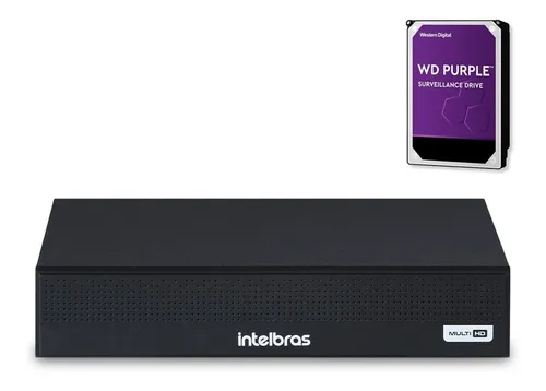 GRAVADOR DIGITAL DE VÍDEO COMPACTO MHDX 3108-C C/HD 1TB - AM - INTELBRAS
