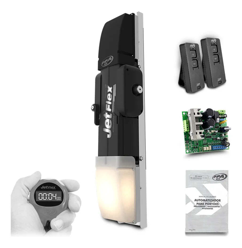 CONJ BASCULANTE BV NEW TORSION LUX JETFLEX FULL RANGE BIVOLT C/ ACIONAMENTO F01037 - PPA