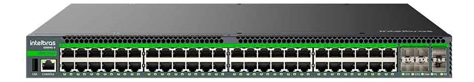 SWITCH GERENCIÁVEL GERENCIAVEL 48P+6P SFP S3054G-B - INTELBRAS