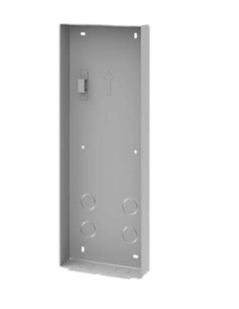 SUPORTE ALUMINIO MOD EXT VIDEO PORTEIRO PVIP 2216 FACE PRATA - INTELBRAS