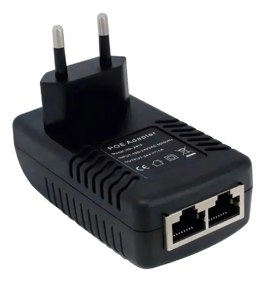 INJETOR POE ADAPTADOR FONTE POE 48VDC 0,5A