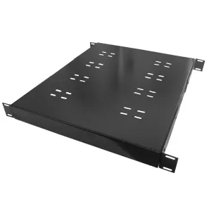 BANDEJA PARA RACK 1U X 600MM PRETA FIXA - CONNEXER