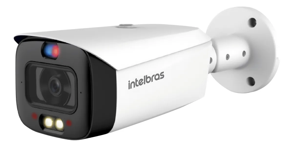 CAMERA IP BULLET VIP 7430 A FT - ALERTA VISUAL E SONORO - INTELBRAS
