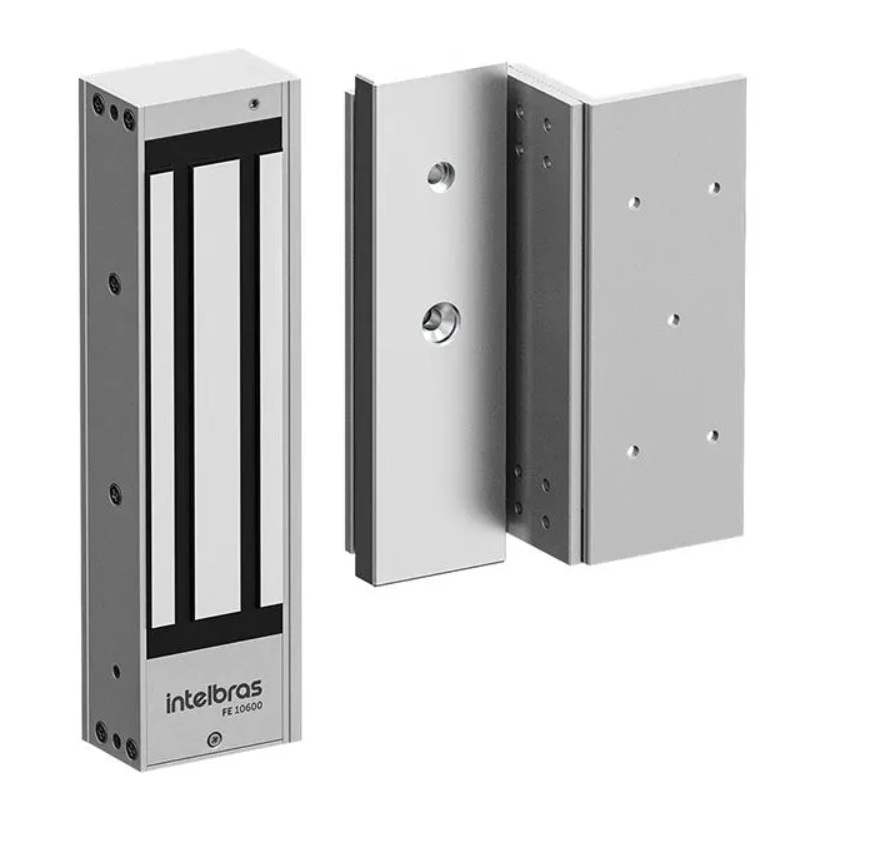 FECHADURA ELETROIMA FE 10600 V2 PRATA - INTELBRAS