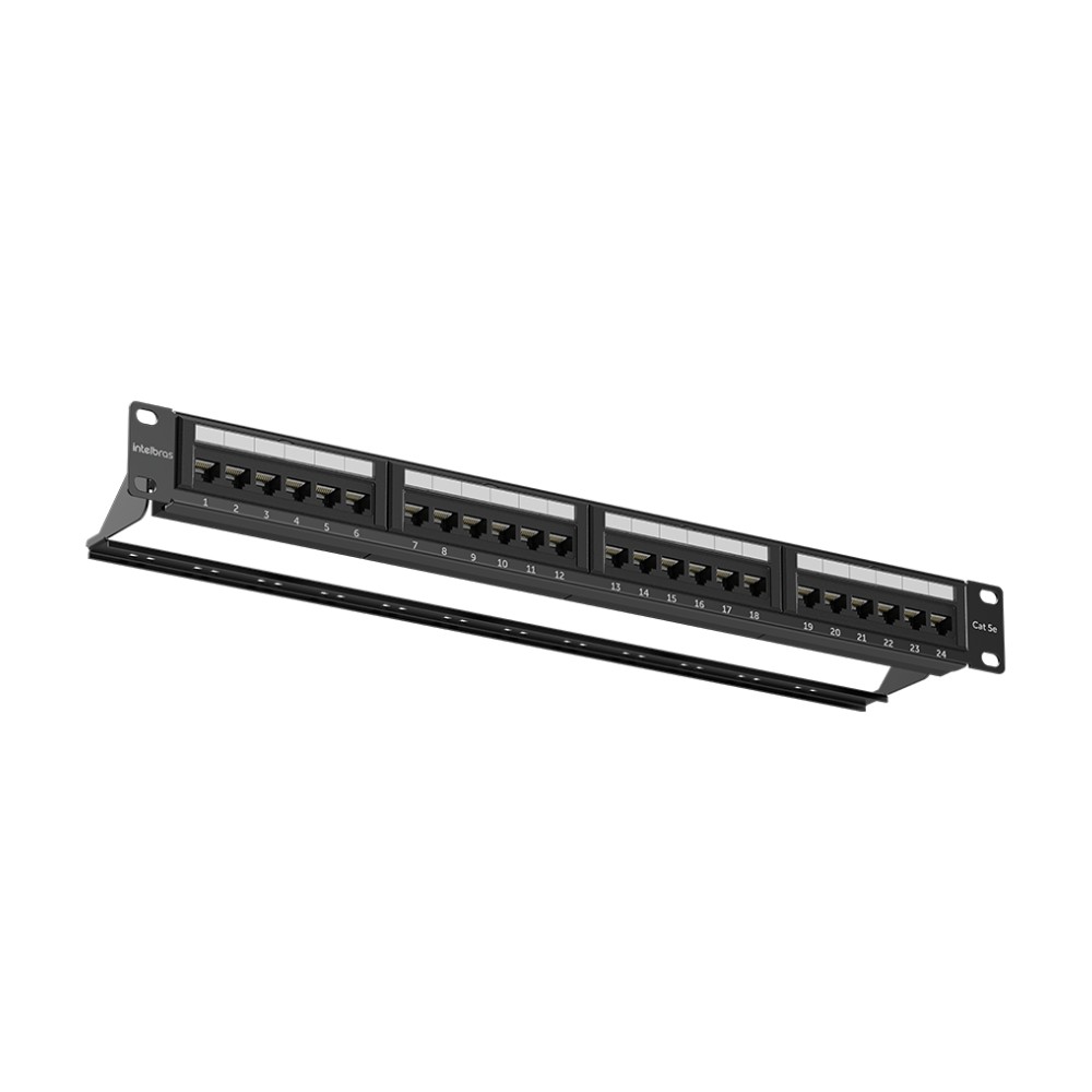 PATCH PANEL IMPACT LAN CAT5E PP524 - INTELBRAS
