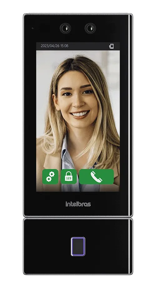 CONTROLADOR DE ACESSO RECONHECIMENTO FACIAL SS 5542 MF W - INTELBRAS