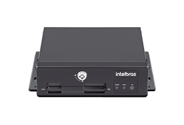 MVD 3404 GW - DVR VEICULAR LINHA IFLEET - 4 CANAIS + WI-FI + 4G - INTELBRAS