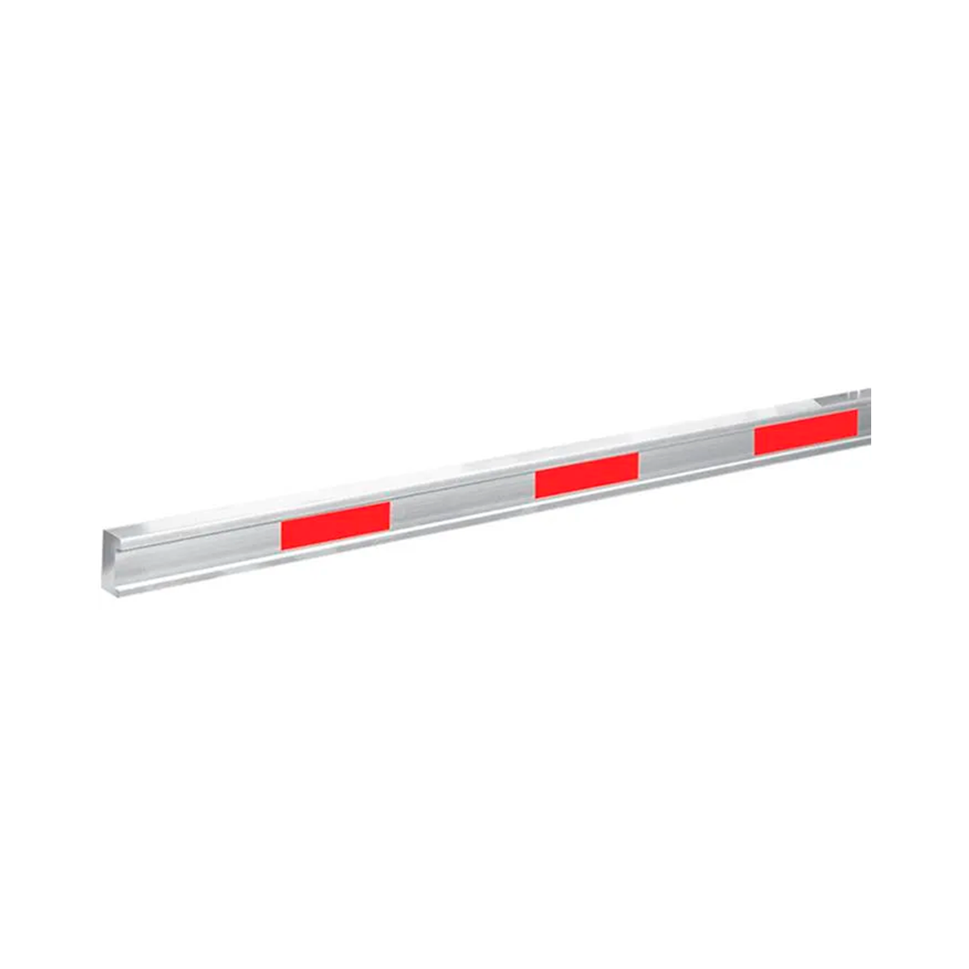 BRACO DA CANCELA BARREIRA RETANGULAR 5,50MTS ALUMINIO NATURAL 6030 (79-061C) (ESCAMOTEAVEL) - PPA