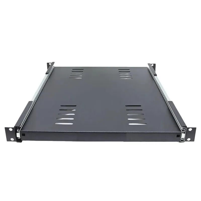 BANDEJA PARA RACK 4 PONTOS 1U X 500MM MOVEL - CONNEXER