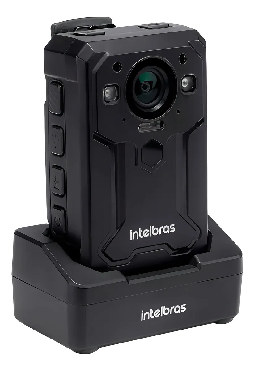 CAMERA CORPORAL BODYCAM VIDEO PORTATIL BCM 1035 128GB - INTELBRAS*