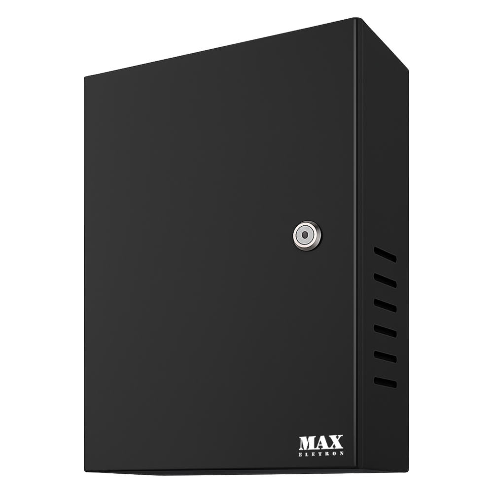 CAIXA METALICA MINI FINE 350X400X110MM - PRETA*