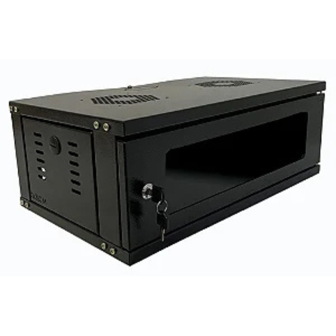 RACK DE PAREDE MONTADO ECONOMICO 3U X 350 MM SOLDADO - CONNEXER