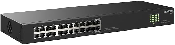 SWITCH NAO GERENCIAVEL 24 PORTAS 1000MBPS S1124G - INTELBRAS*