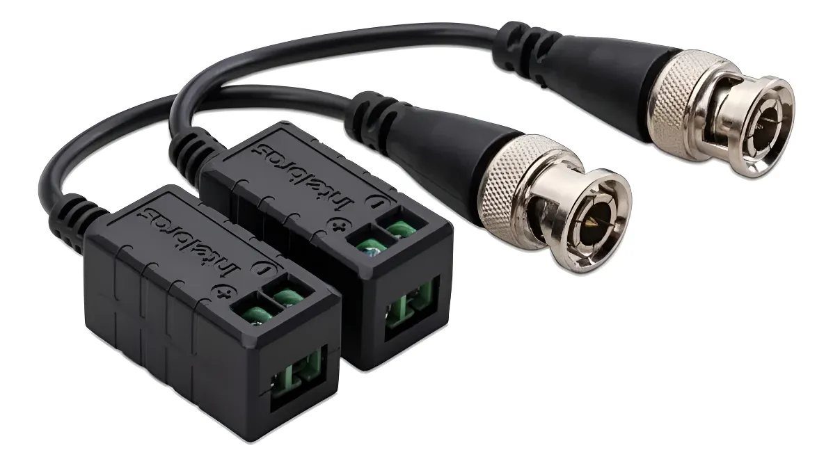 CONVERSOR BALUN COM BORNE DE PARAFUSO - VB 301 P (1 PAR)- INTELBRAS