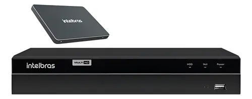 GRAVADOR DIGITAL DE VIDEO DVR MHDX 1304 C/ SSD 512GB 4 CANAIS - AM - INTELBRAS