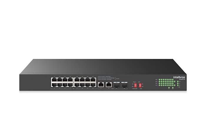 SWITCH NAO GERENCIAVEL POE 18 PORTAS S1118F-PA - INTELBRAS*