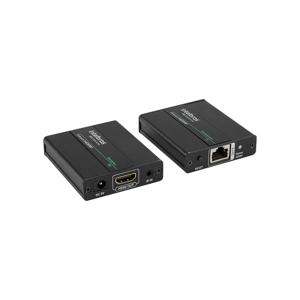 EXTENSOR HDMI + INFRAVERMELHO TX E RX VEX 3120 G2 4K - INTELBRAS*