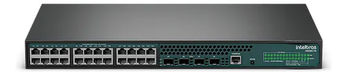 SWITCH GERENCIAVEL 24P + 4P SFP 10000 BASE-X POE S2328G-PB - INTELBRAS