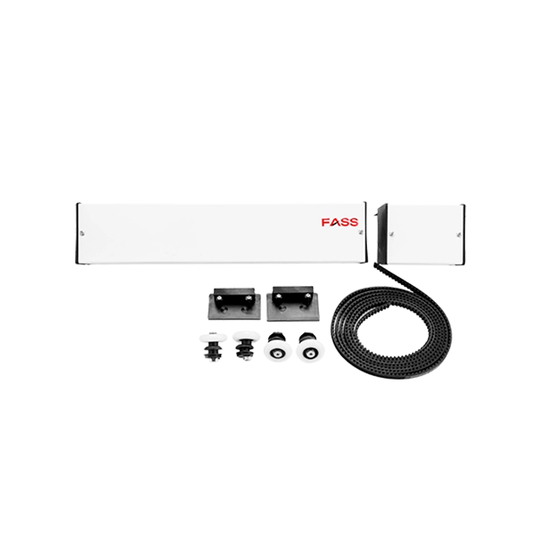 KIT AUTOMATIZE TEMPERADO 2,00MTS PRETO (FASS) (C 219P) - PPA