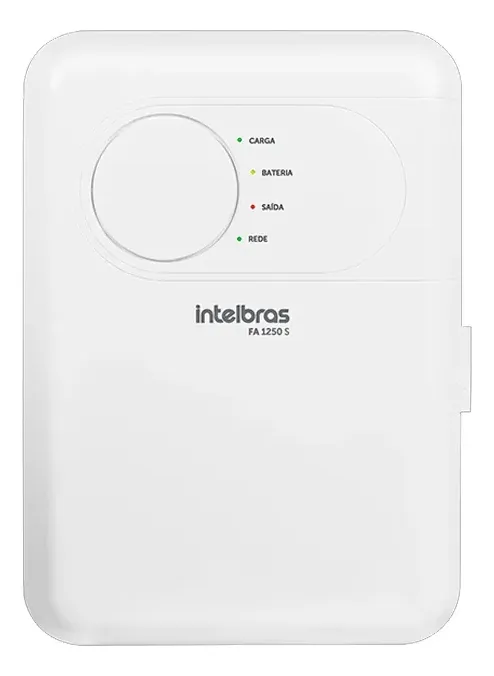 FONTE DE ALIMENTACAO AC/DC ININTERRUPTA 5A-FA1250S S/ BAT - INTELBRAS*
