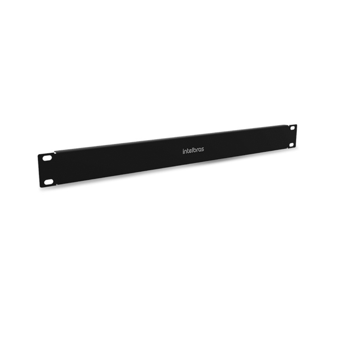 CONJUNTO FRENTE FALSA 1U P/ RACK FF1U 10UN - INTELBRAS