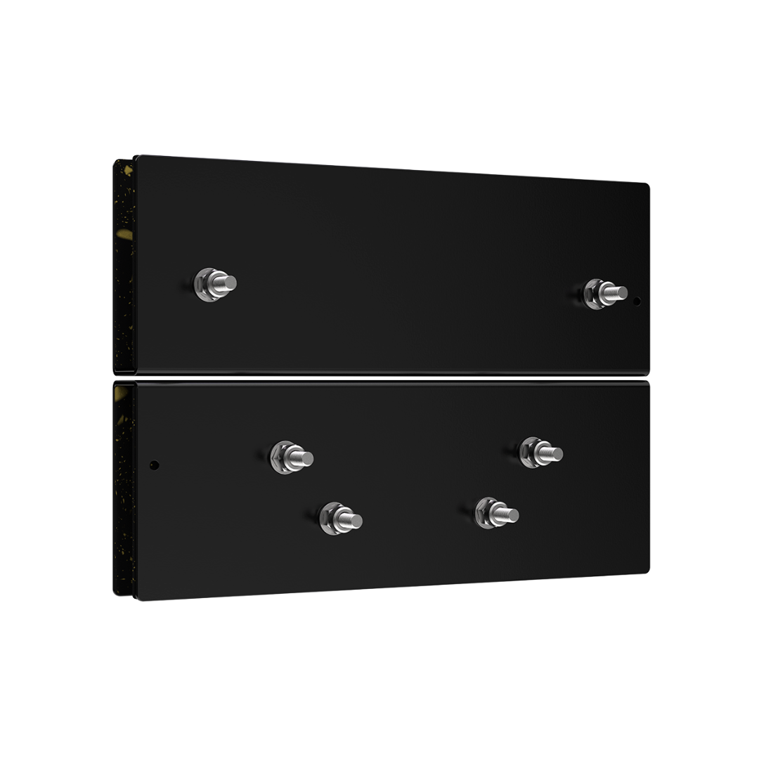 SUPORTE P/VIDRO SV 21/22 SERIES PRETO - INTELBRAS