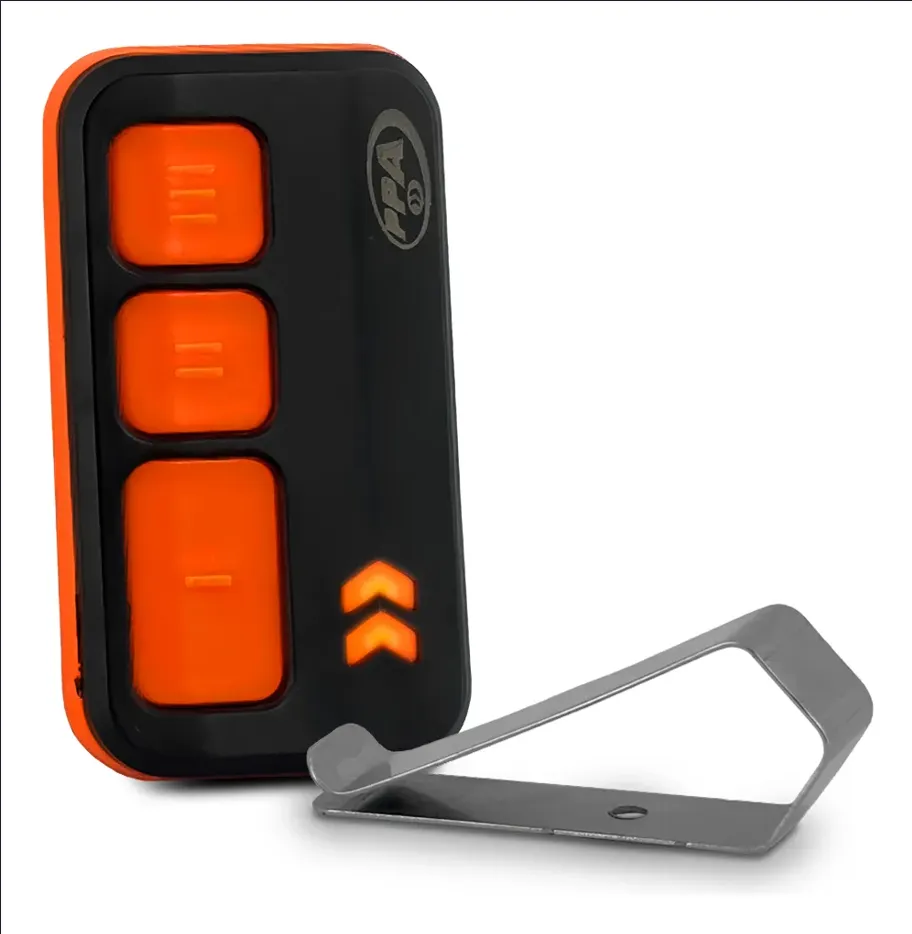 CONTROLE REMOTO STONE 3B (PRETO / LARANJA)