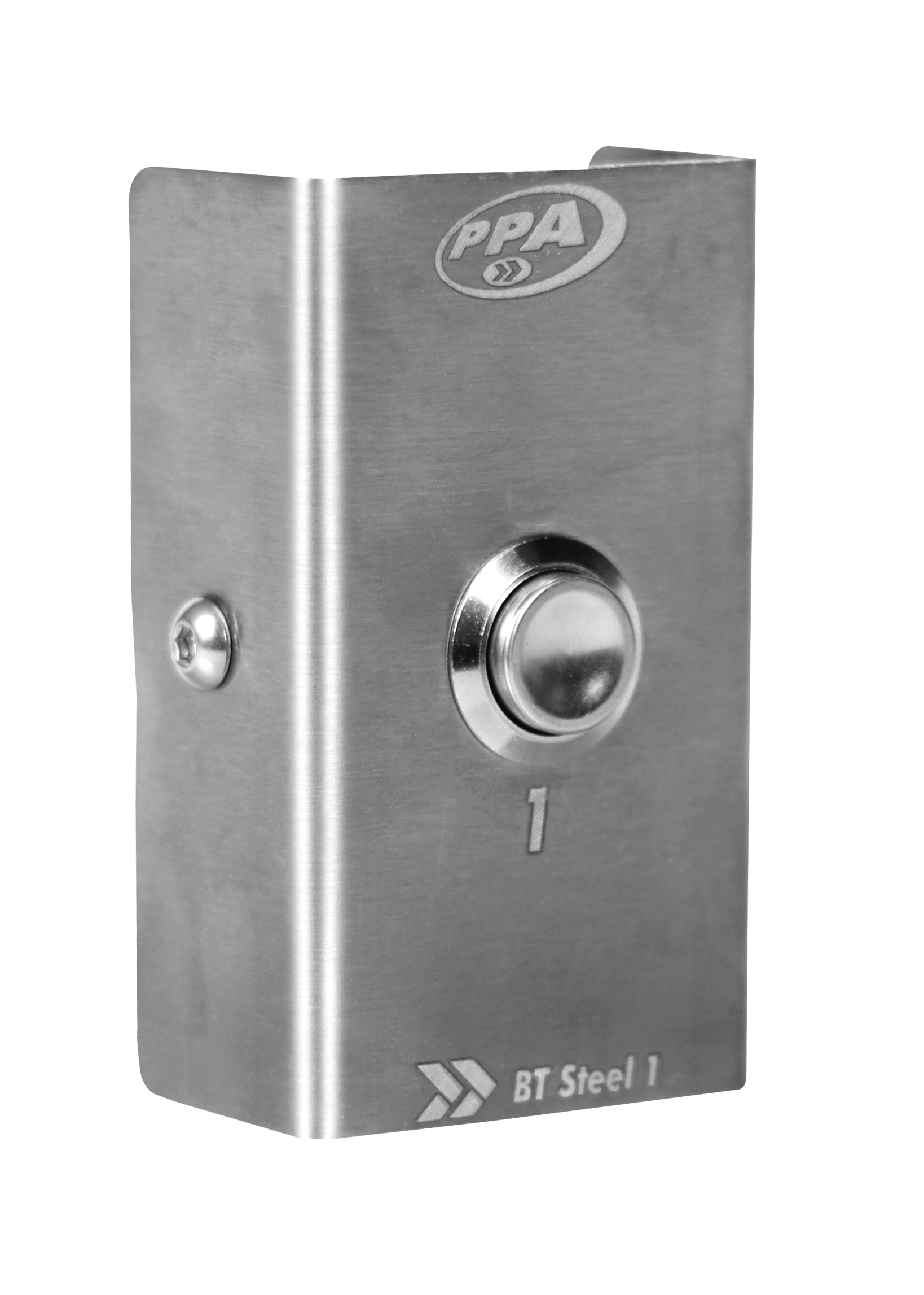 BOTOEIRA BT STEEL 1 BOTAO (INOX) - PPA