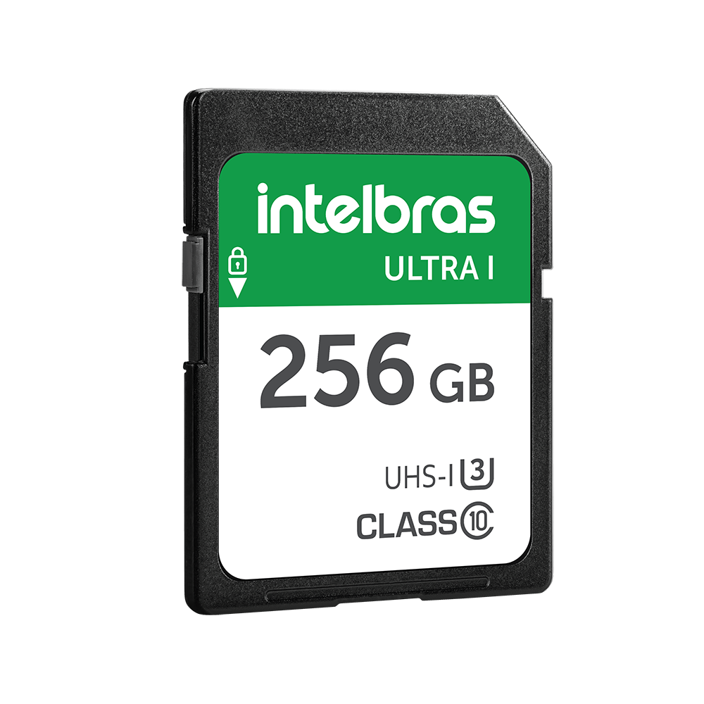 SD CARD 256G 3K 100MB/S 3000 CICLOS SIS.RAST.VEICULAR - INTELBRAS