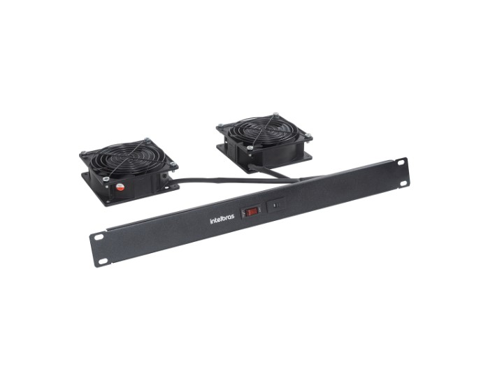 CONJUNTO 2 VENTILADORES P/RACK KVR2V - INTELBRAS