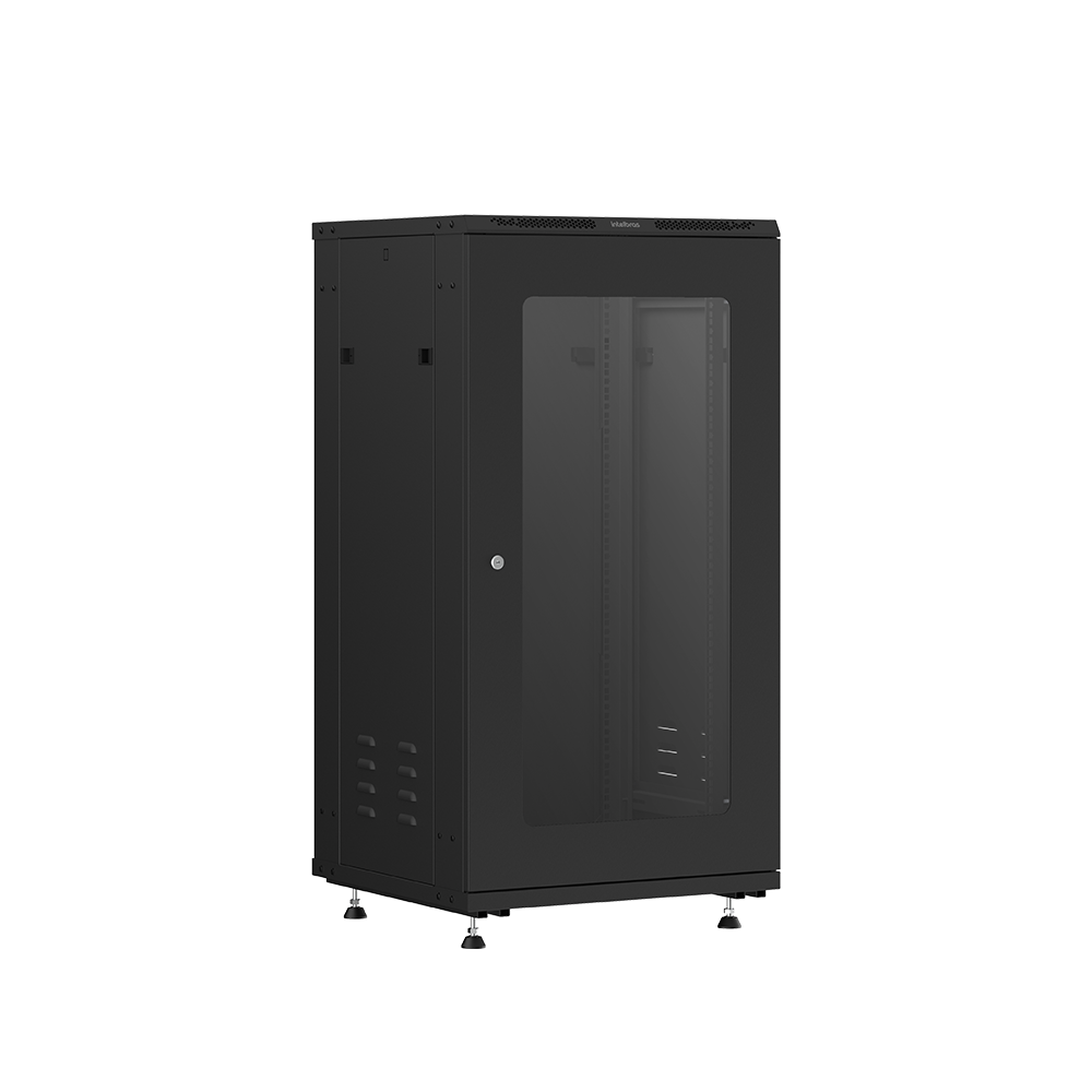 RACK PISO DESMONTAVEL 24U 870MM RPD 2487 - INTELBRAS
