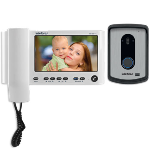 VIDEO PORTEIRO COM MONOFONE IV 7010 HS BRANCO - INTELBRAS