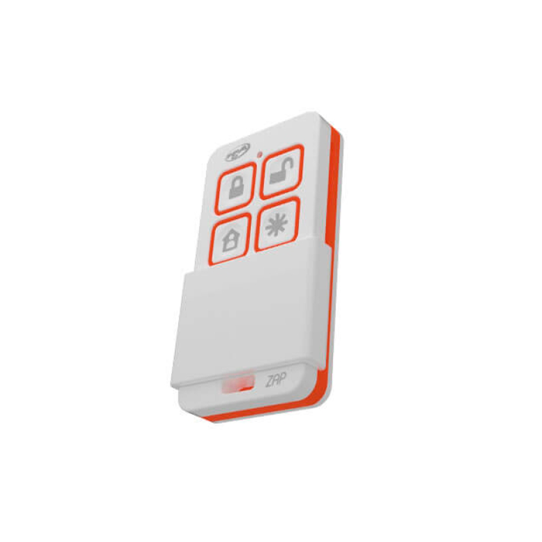 CONTROLE REMOTO ZAP 4B SPIRIT/ALARME (BRANCO / LARANJA) - PPA