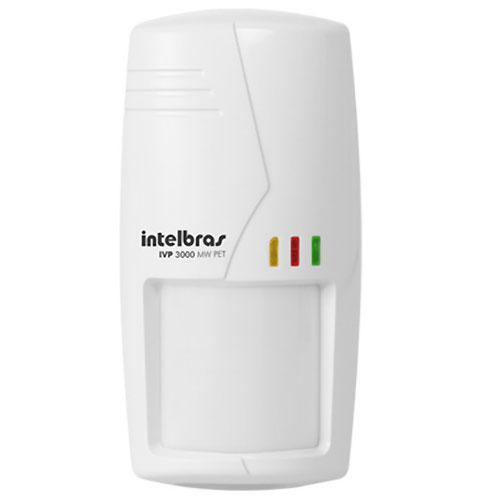 SENSOR INFRAVERMELHO SEMI EXTERNO COM FIO IVP 3000 MW PET - INTELBRAS