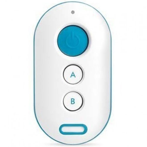 CONTROLE REMOTO 433 MHZ CODE LEARNING XAC 4000 SMART - AZUL - INTELBRAS