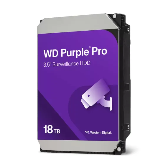 DISCO RÍGIDO WD PURPLE 18TB - WD181PURP - INTELBRAS