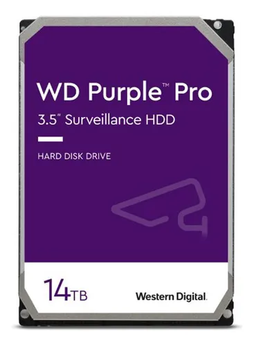 HD DISCO RIGIDO 14TB WD PURPLE 3.5" SATA 3 7200RPM - WD101PURP