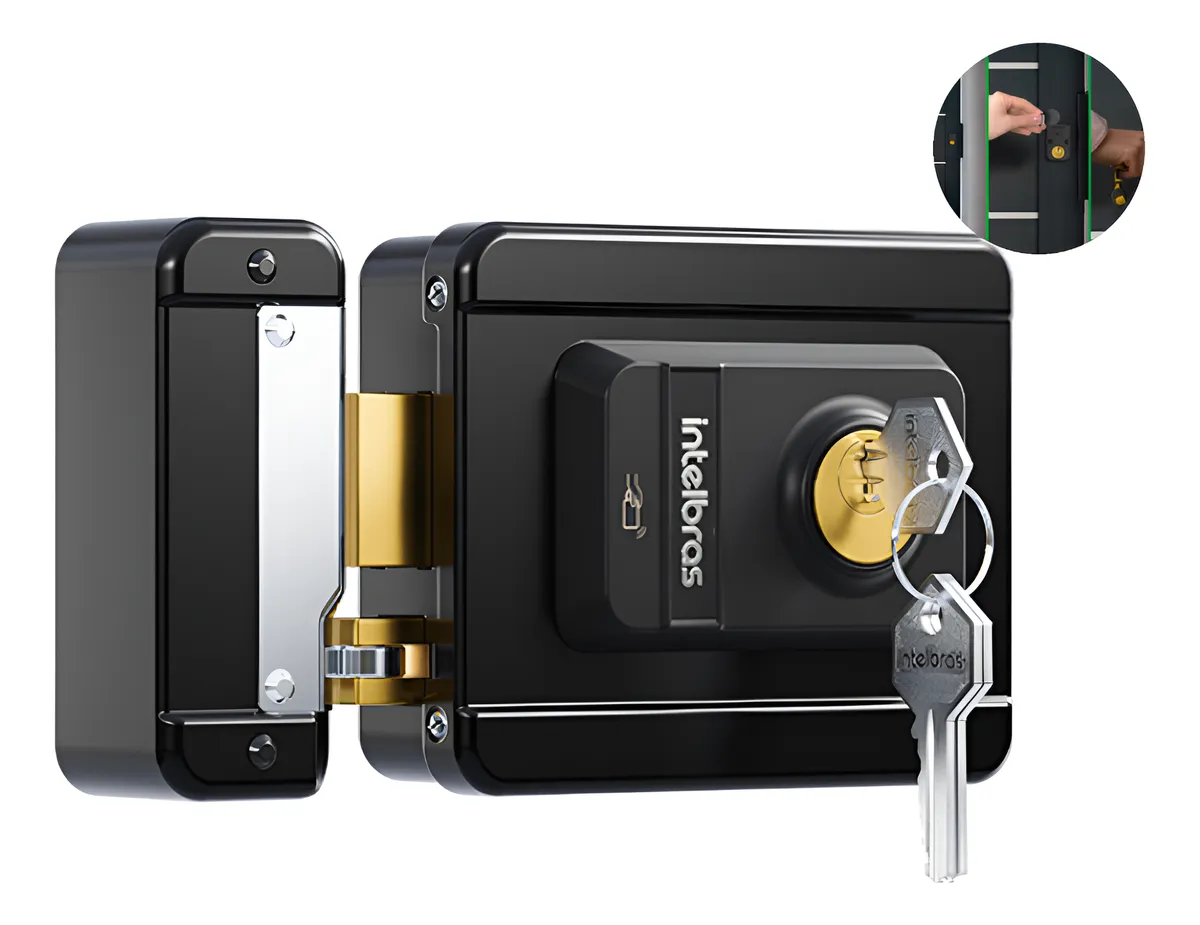 FECHADURA ELETRICA INTELIGENTE IFX 4000 ID - INTELBRAS*