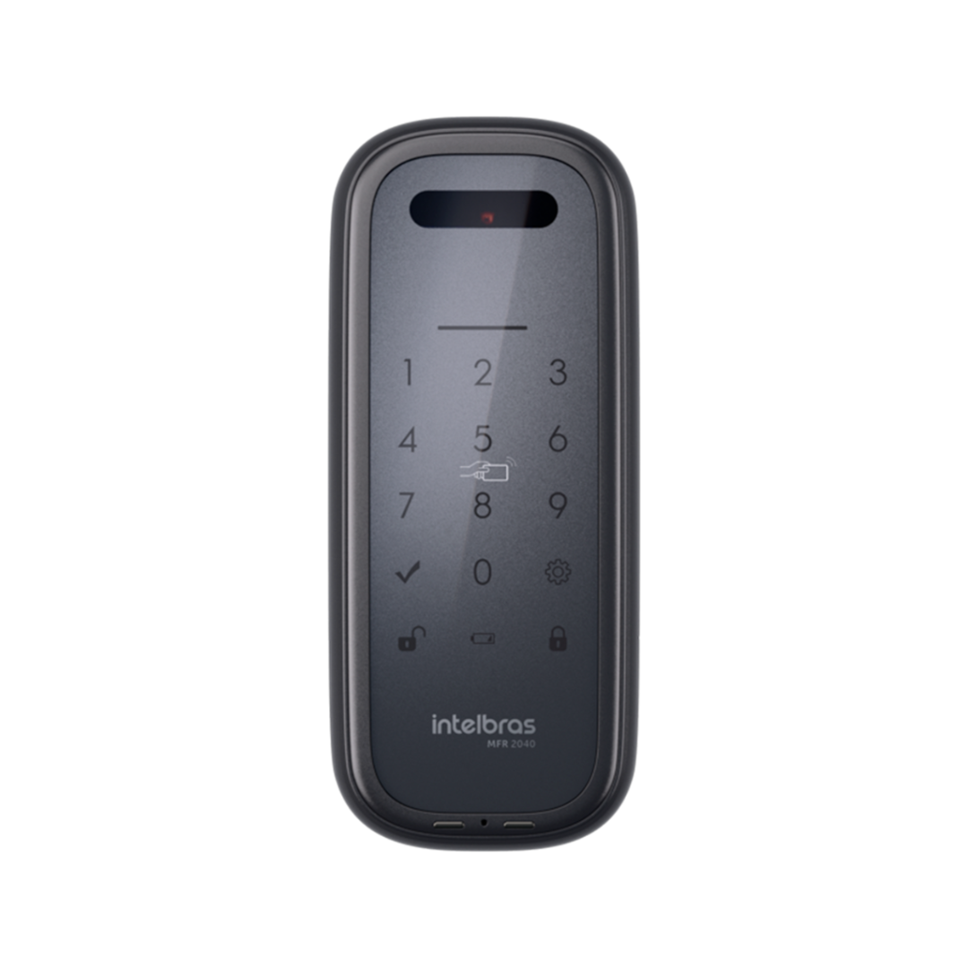FECHADURA INTELIGENTE DE SOBREPOR MFR 2040 PALMA DE MAO - INTELBRAS *