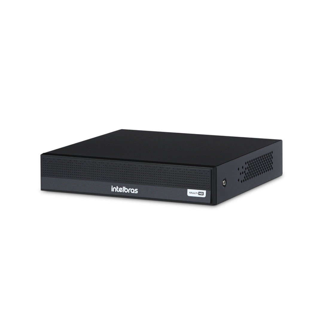 GRAVADOR DIGITAL DE VIDEO DVR COMPACTO MHDX 1204-C DUAL AUDIO C/HD 1TB - 4 CANAIS - INTELBRAS